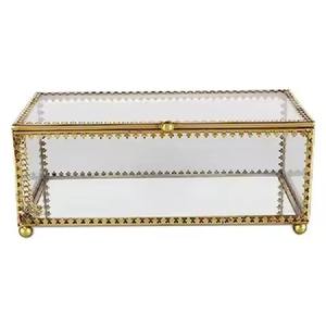 Home Decor Jewelry Box Handmade Glass Box Table Ware Decorative Glass Jewelry Box - Product Image 3