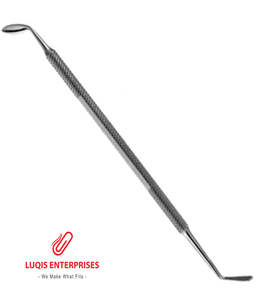 Instrumento Quirúrgico de Doble Extremo, Angulado y Plano, de Acero Inoxidable de Grado Médico, Herramienta de Disección de Precisión - Product Image 1