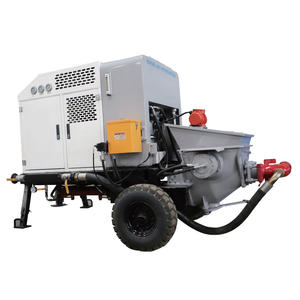 Máquina de hormigón mojado para minería hidráulica, para pulverización de túneles de minas subterráneas - Product Image 1