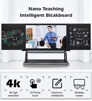 98/100 pouces 4k infrarouge tactile écran de télévision intelligent numérique électronique nano interactif tableau blanc led tableau noir