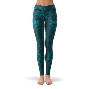 Leggings de sport pour femmes, taille mi-haute, imprimés par sublimation, personnalisés OEM, imprimés en 3D, sexy, élastiques, avec poches, sans couture - Product Image 5