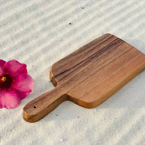 Handmade Acacia Wood Chopping Board - Product Image 1