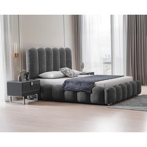 Elegante Juego de Dormitorio de MDF Gris de Athome, Origen Turquía, Muebles Cómodos para Tu Espacio de Descanso - Product Image 3