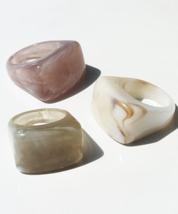 Best Color Combination <b>Resin</b> Fashion <b>Ring</b> New Design - Product Image 3