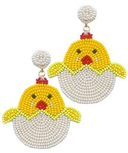 ต่างหูลูกปัดทำมือหลากสีทันสมัยเครื่องประดับเม็ดลูกปัดสำหรับผู้หญิง - Product Image 6