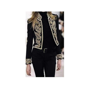 Chaqueta con cuentas adornada de lujo Diseñador Mujeres Ropa de fiesta Imprescindible para un aspecto elegante y elegante - Product Image 6