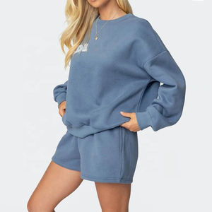 Premium alta calidad Unisex Drop Shoulder 3D Puff impresión personalizada sudadera - Product Image 5