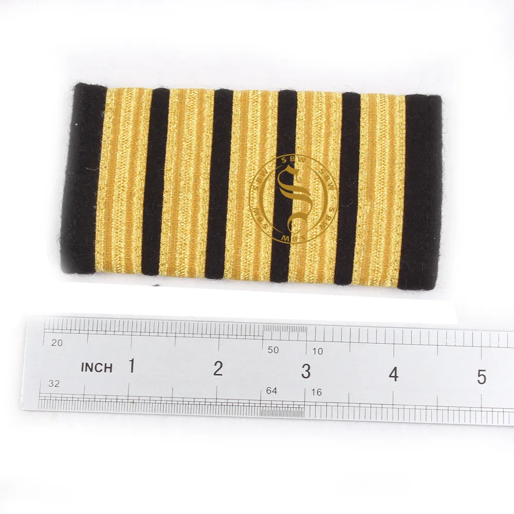 Nghi Lễ đồng phục epaulets Vàng Vai bảng