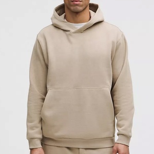 Sudaderas blancas extragrandes con bolsillo transpirable y bordado personalizado de alta calidad para hombre - Product Image 6