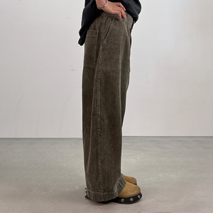 Pantalones Cargo Holgados de Mezclilla 100% Algodón, Estilo Urbano, Personalizados con Logotipo, Venta al Por Mayor - Product Image 5