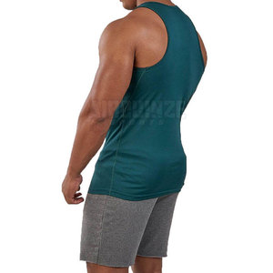 Pakistan Manufacturer Your Own Logo Design Sleeveless Fitness Wear Workout <b>Men</b> Gym <b>Singlets</b> At Cheapest Prices - Product Image 4
