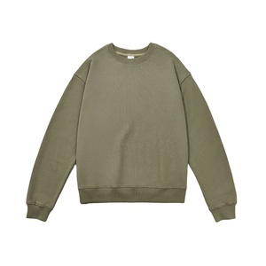 Sudaderas Extra Grandes de Cuello Redondo para Hombre, Transpirables, 100% Algodón, Gruesas, para Invierno - Product Image 1