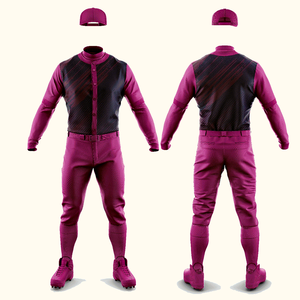 Ensemble de baseball pour jeunes de dernière génération, qualité supérieure, couleur unie, respirant et confortable, prix de gros - Product Image 2