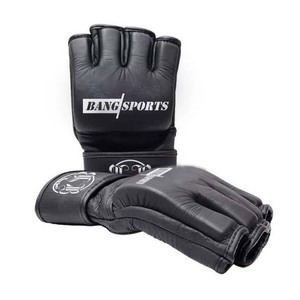 Wholesale Customizable Half Finger Real Leather <b>Boxing</b> <b>Gloves</b> Street Fight MMA Sparring <b>Gloves</b> with Foam Insert for <b>Martial</b> <b>Arts</b> - Product Image 2