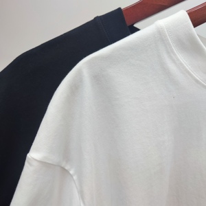 T-shirt graphique en coton personnalisé pour hommes T-shirt imprimé bouffant Urban Streetwear Tshirt Trendy Summer Daily Casual T-shirt pour hommes - Product Image 4