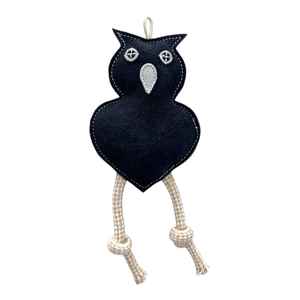 Jouets pour animaux de compagnie en cuir souple durables de haute qualité avec coutures uniques pour le nettoyage des dents et la mastication emballés dans un carton - Product Image 4