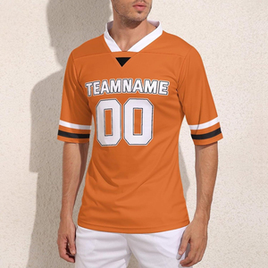 Maillot de football américain personnalisé de haute qualité en gros chemise de rugby sublimée personnalisée vêtements de sport normes de couture élevées - Product Image 1