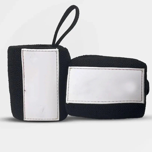 Correas de Muñeca para Levantamiento de Pesas de Algodón Resistente Personalizadas con Diseño Antideslizante, Ligero y Transpirable y Logotipo Personalizado - Product Image 2