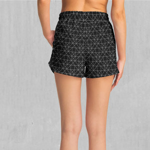 Pantalones cortos con estampado de sublimación de diseño personalizado A precio de venta al por mayor para mujer - Product Image 2