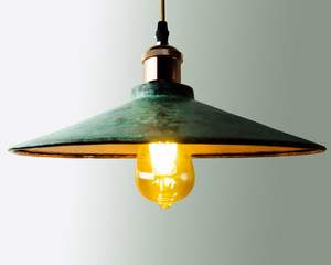 Antique Look Metal Pendant Lamp Vintage <b>Hanging</b> <b>Ceiling</b> Lighting For Classic Rustic And Retro Home <b>Decor</b> - Product Image 4