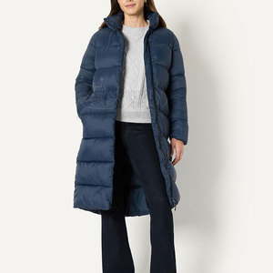 Couleur personnalisée Marque Privée Meilleur Prix Femmes Longue Veste Rembourrée en Coton Hiver à Vendre en Ligne - Product Image 5