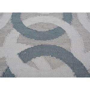 Alfombras Geométricas de Lana Alhambra en Gris y Negro, Tejido Plano para el Hogar, Pasillo, Rectangulares a Rayas-ADWL-13206 para Dormitorio, Sala de Estar - Product Image 3