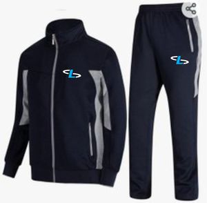 Conjunto de chándal con cremallera personalizado para hombre, conjunto de dos piezas para entrenamiento deportivo, pantalones de chándal deportivos y Sudadera con capucha para hombre - Product Image 1