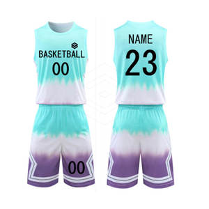 Ensembles de maillots de basket respirants à succès, 100% polyester, sublimation de haute qualité, maillot pour hommes, faible MOQ pour la vente en ligne - Product Image 1