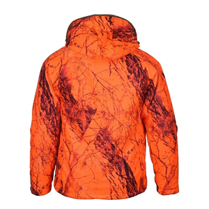 Chaqueta de Caza con Cuello Alto, Resistente a la Intemperie, con Logotipo Frontal, Costuras Selladas, Acolchada, para Deportes al Aire Libre, OEM - Product Image 2