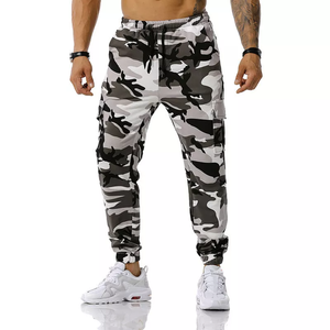 Pantalones Deportivos de Camuflaje para Hombre, Pantalones de Chándal para Gimnasio, Deportes de Combate, Pantalones Cargo Ajustados para Deportes de Invierno - Product Image 1