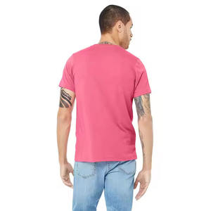 T-shirt uni unisexe en coton doux et confortable T-shirt personnalisé à manches courtes pour hommes avec logo personnalisé All Parts T-shirt en coton - Product Image 4
