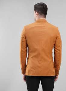 Abrigo de Lana Dorado Mostaza para Hombre Más Vendido, Abrigo de Invierno de Lana de Alta Calidad con Doble Botonadura a Precio Directo de Fábrica - Product Image 4