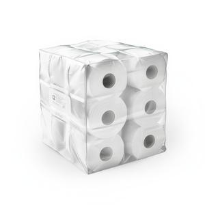 Rollos de Papel Higiénico Desechables Ecológicos de Marca Personalizada, Paquete a Granel, Papel Higiénico Suave y Resistente de Pulpa Virgen - Product Image 4