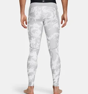Vêtements d'entraînement pour hommes, leggings moulants de sport en coton et fibre de bambou - Product Image 2