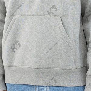 เสื้อฮู้ดสวมหัวแบบลำลองสำหรับผู้ชาย/ผู้หญิง, ผ้าฝ้าย100% ทรงปกติปักลายด้วยหิน3D จิงโจ้มีกระเป๋ามีเชือกผูกสำหรับฤดูหนาว - Product Image 3