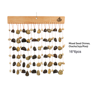 Cuencos de Cristal para Sanación con Sonido, Campanas de Semillas de Panji, Campanas de Viento <span class=keywords><strong>Chacha</strong></span>/Juju/Panji, 16*6 Piezas - Product Image 5
