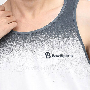 El mejor material Camiseta sin mangas para hombre Diseño de logotipo personalizado Venta caliente al mejor precio - Product Image 6