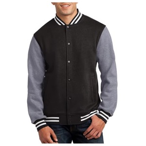Chaqueta de Béisbol Casual de Moda para Hombre, Estilo Urbano, Ropa Deportiva con Mangas Largas, Diseño en Blanco, Venta al Por Mayor de Fábrica - Product Image 5