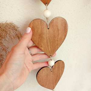 Colgante de pared tribal único con patrones tejidos a mano, panel de decoración de algodón para mercados artesanales, colgante de pared hecho a mano de madera - Product Image 2