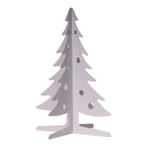 Présentoir décoratif en métal pour objets de Noël Décoration d'intérieur de salon, de bureau à domicile Ornement rustique d'arbre de Noël - Product Image 4