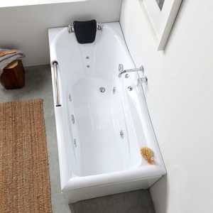 อ่างอาบน้ำวนรูปสี่เหลี่ยมสำหรับมุมห้อง ยี่ห้อ DORIS สำหรับคนถนัดซ้าย - Product Image 2