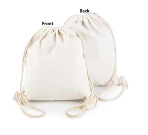 Mochila con cordón de sublimación térmica de nailon, bolsa de almacenamiento creativa, racimos de algodón para ciclismo, bolsa de almacenamiento de algodón disponible - Product Image 2