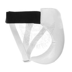 2025 High Quality Leather <b>Groin</b> <b>Guard</b> Youth Size Adjustable Protection for Kickboxing Training - Product Image 6