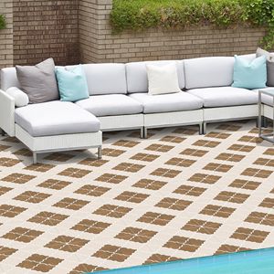 Baldosas de Cerámica Rústicas de 400x400 para Pisos Exteriores, para Uso en Escuelas, Centros Comerciales y Apartamentos - Product Image 5