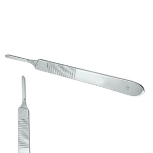 Mango de Bisturí Quirúrgico Reutilizable de Acero Inoxidable, Instrumento Médico Ortopédico Veterinario para Cirugía General - Product Image 2