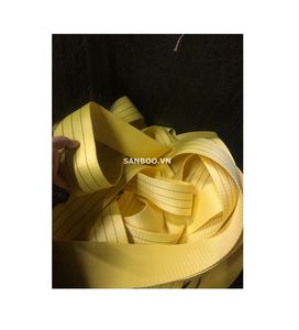 Sangle de levage plate en polyester duplex, tressée, sans fin, pour applications lourdes, provenant du Vietnam - Product Image 1