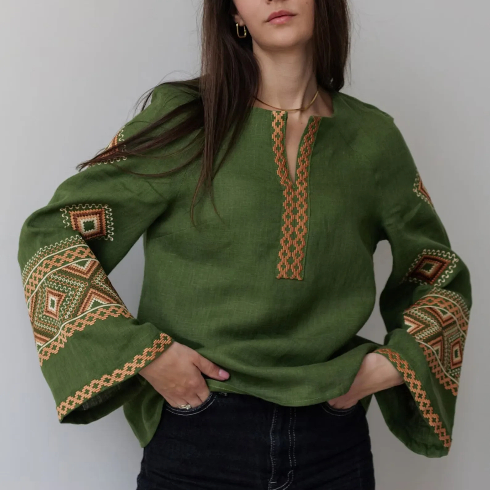 Camisa Etnica Camisas Hindues Para Mujer Camisa De Mujer étnica