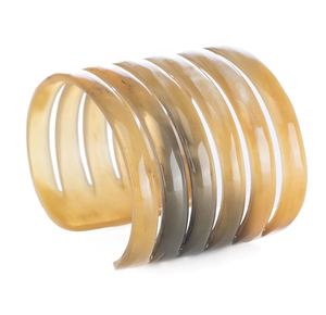 Nueva llegada venta más caliente búfalo/cuerno de vaca brazalete joyería embalaje personalizado joyería para niñas boda precio superior - Product Image 3