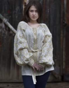 2023 <b>Women's</b> Retro Embroidered Floral Lace <b>Blouse</b> Fashionable Casual Top with Woven Weave for Summer - Product Image 6