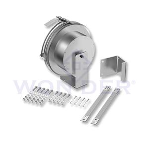 Enrouleur de mise à la terre rétractable en laiton/acier inoxydable 316L (Marque RGR) - Protection contre la foudre certifiée ATEX pour l'industrie pétrolière et gazière -40°C +60°C - Product Image 3